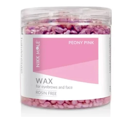 Ceară granulată pentru sprâncene și față (Peony Pink) Nikk Mole