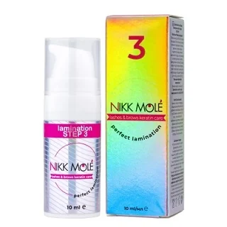 Nikk Mole Perfect Lamination STEP 3 Lashes & Brows Keratin Care